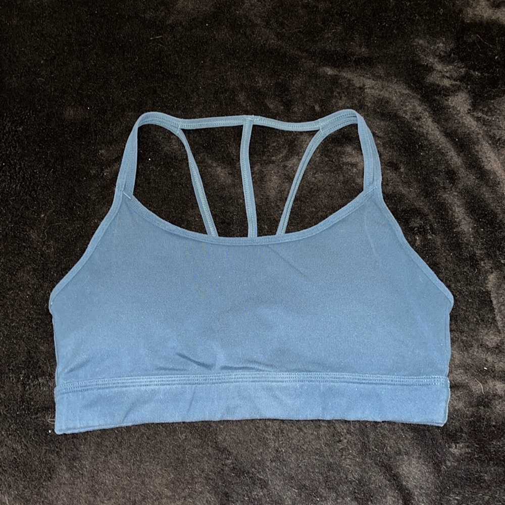 Navy Blue Alphalete sports bra
